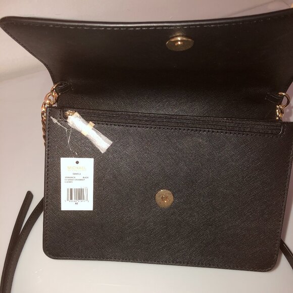 Michael Kors - Daniela Large Saffiano Leather Crossbody Bag - Picture 8 of 16